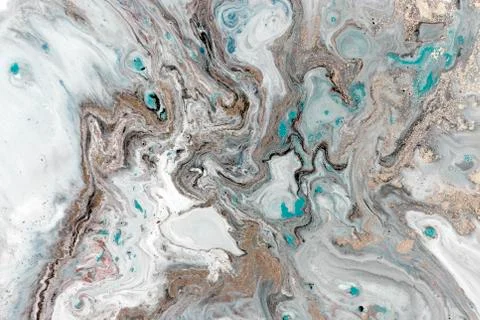 Pale marbling pattern. Simple marble liquid texture. Stock Illustration