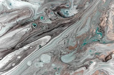 Pale marbling pattern. Simple marble liquid texture. Stock Illustration