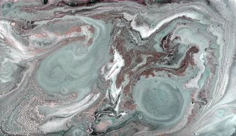 Pale marbling pattern. Simple marble liquid texture. Illustrazione stock