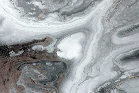Pale marbling pattern. Simple marble liquid texture. Illustrazione stock