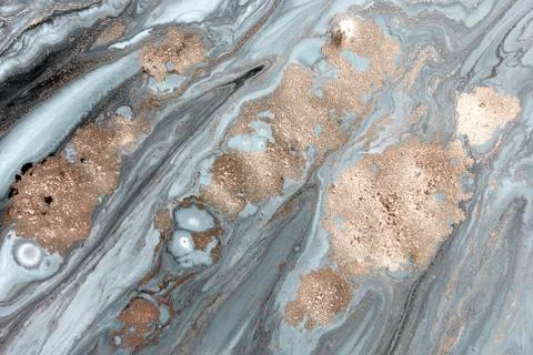 Pale marbling pattern. Simple marble liquid texture. Stock Illustration