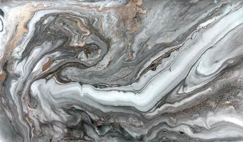 Pale marbling pattern. Simple marble liquid texture. Illustrazione stock