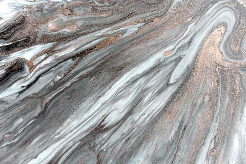 Pale marbling pattern. Simple marble liquid texture. イラスト素材