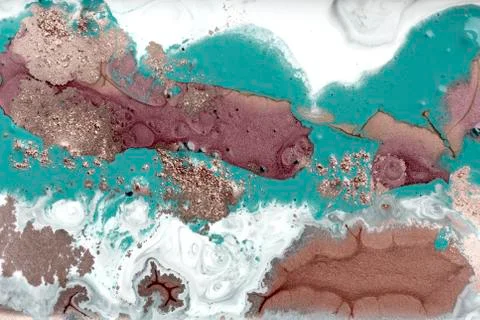 Pale marbling pattern. Simple marble liquid texture. 스톡 일러스트