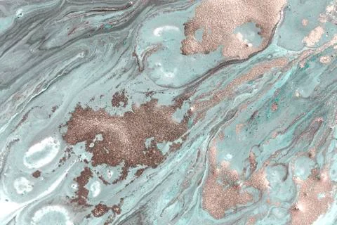 Pale marbling pattern. Simple marble liquid texture. Illustrazione stock