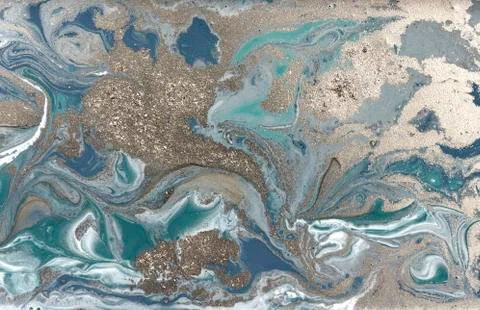 Pale marbling pattern. Simple marble liquid texture. Stock Illustration