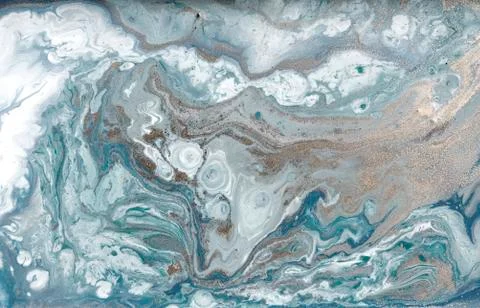 Pale marbling pattern. Simple marble liquid texture. 스톡 일러스트