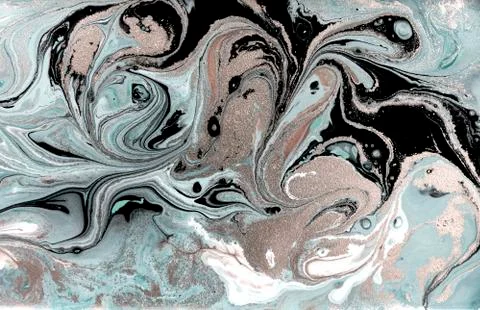 Pale marbling pattern. Simple marble liquid texture. Illustrazione stock