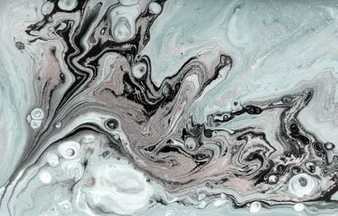 Pale marbling pattern. Simple marble liquid texture. Illustrazione stock