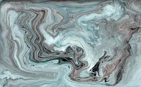 Pale marbling pattern. Simple marble liquid texture. イラスト素材