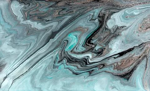 Pale marbling pattern. Simple marble liquid texture. Stock Illustration