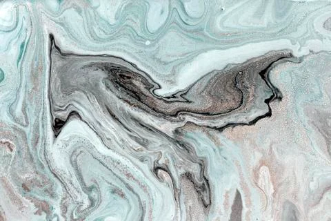 Pale marbling pattern. Simple marble liquid texture. Stock Illustration