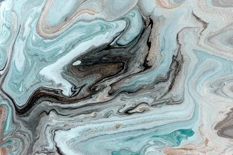 Pale marbling pattern. Simple marble liquid texture. Illustrazione stock