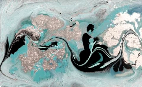 Pale marbling pattern. Simple marble liquid texture. 스톡 일러스트