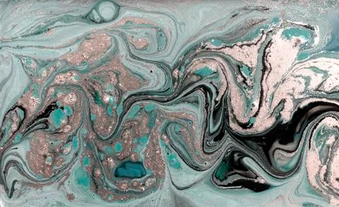 Pale marbling pattern. Simple marble liquid texture. イラスト素材