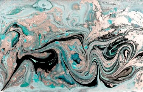 Pale marbling pattern. Simple marble liquid texture. イラスト素材