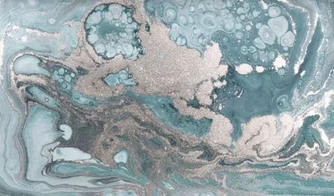 Pale marbling pattern. Simple marble liquid texture. Stock Illustration