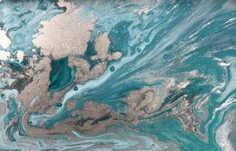 Pale marbling pattern. Simple marble liquid texture. イラスト素材