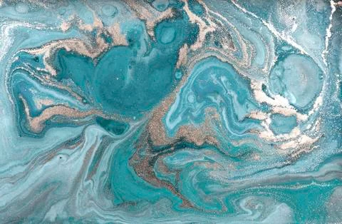 Pale marbling pattern. Simple marble liquid texture. Stock Illustration