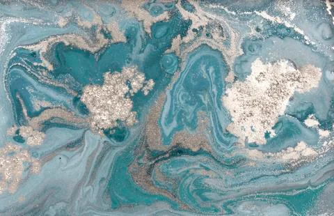Pale marbling pattern. Simple marble liquid texture. Illustrazione stock