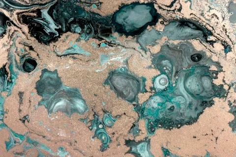 Pale marbling pattern. Simple marble liquid texture. Stock Illustration