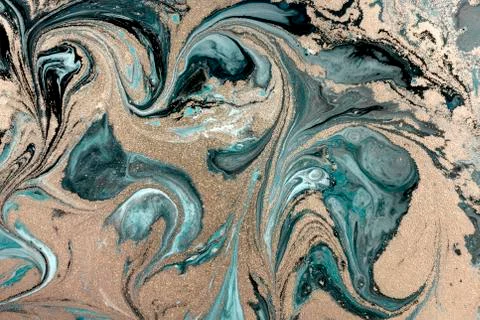 Pale marbling pattern. Simple marble liquid texture. Stock Illustration