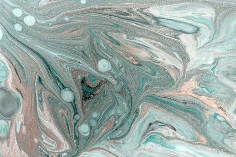 Pale marbling pattern. Simple marble liquid texture. Illustrazione stock