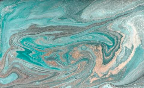 Pale marbling pattern. Simple marble liquid texture. Illustrazione stock