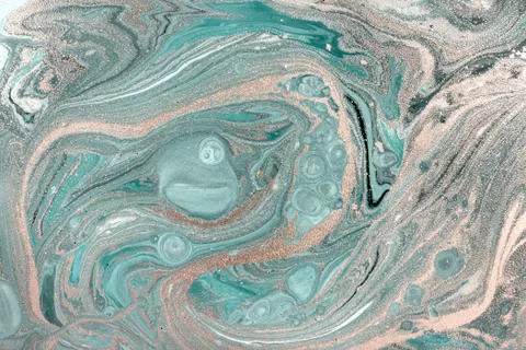 Pale marbling pattern. Simple marble liquid texture. イラスト素材