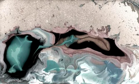 Pale marbling pattern. Simple marble liquid texture. Illustrazione stock