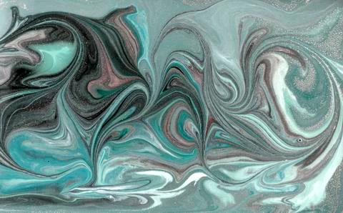 Pale marbling pattern. Simple marble liquid texture. Stock Illustration