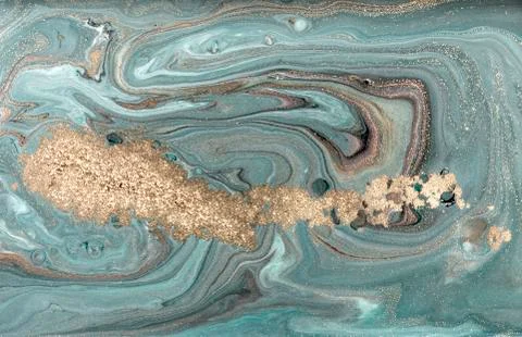 Pale marbling pattern. Simple marble liquid texture. イラスト素材