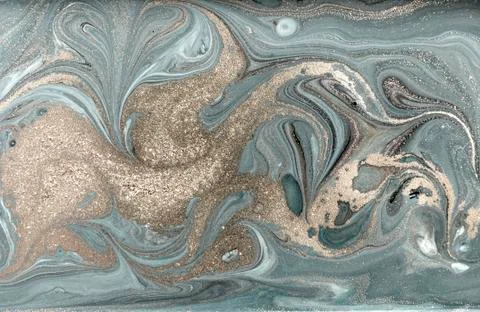 Pale marbling pattern. Simple marble liquid texture. イラスト素材