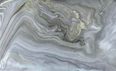 Pale marbling pattern. Simple marble liquid texture. Illustrazione stock