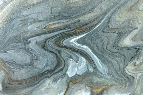 Pale marbling pattern. Simple marble liquid texture. Illustrazione stock