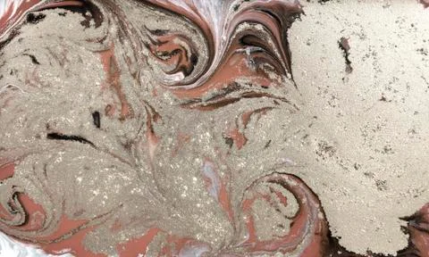 Pale marbling pattern. Simple marble liquid texture. イラスト素材