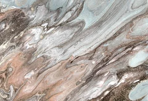 Pale marbling pattern. Simple marble liquid texture. 스톡 일러스트