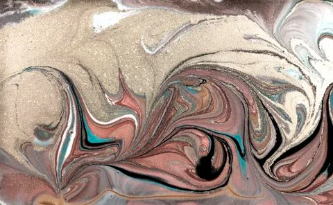 Pale marbling pattern. Simple marble liquid texture. イラスト素材