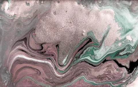 Pale marbling pattern. Simple marble liquid texture. Stock Illustration