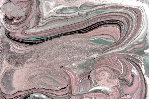 Pale marbling pattern. Simple marble liquid texture. イラスト素材