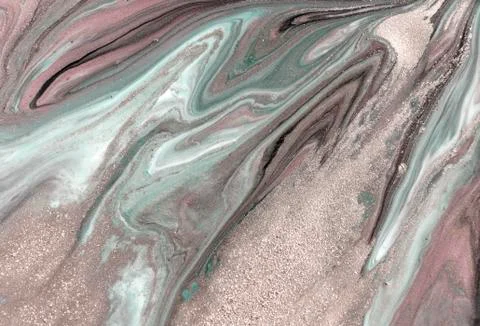 Pale marbling pattern. Simple marble liquid texture. イラスト素材