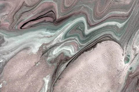 Pale marbling pattern. Simple marble liquid texture. 스톡 일러스트