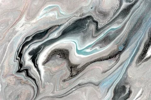 Pale marbling pattern. Simple marble liquid texture. イラスト素材