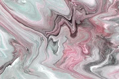Pale marbling pattern. Simple marble liquid texture. Illustrazione stock