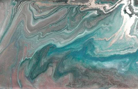 Pale marbling pattern. Simple marble liquid texture. Illustrazione stock