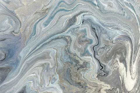 Pale marbling pattern. Simple marble liquid texture. イラスト素材