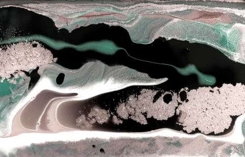 Pale marbling pattern. Simple marble liquid texture. 스톡 일러스트