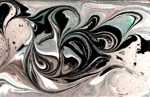 Pale marbling pattern. Simple marble liquid texture. Illustrazione stock
