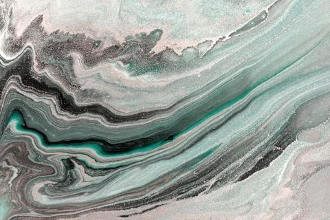 Pale marbling pattern. Simple marble liquid texture. Illustrazione stock
