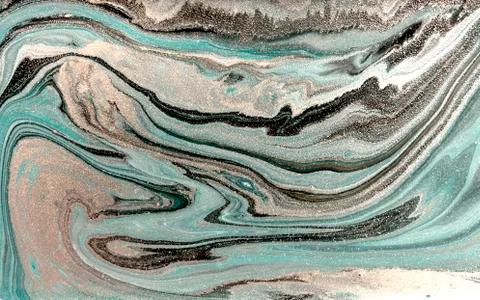 Pale marbling pattern. Simple marble liquid texture. Stockillustratie